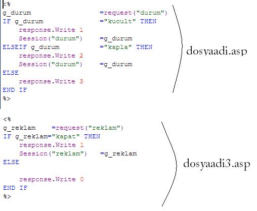 asp session dosyası 